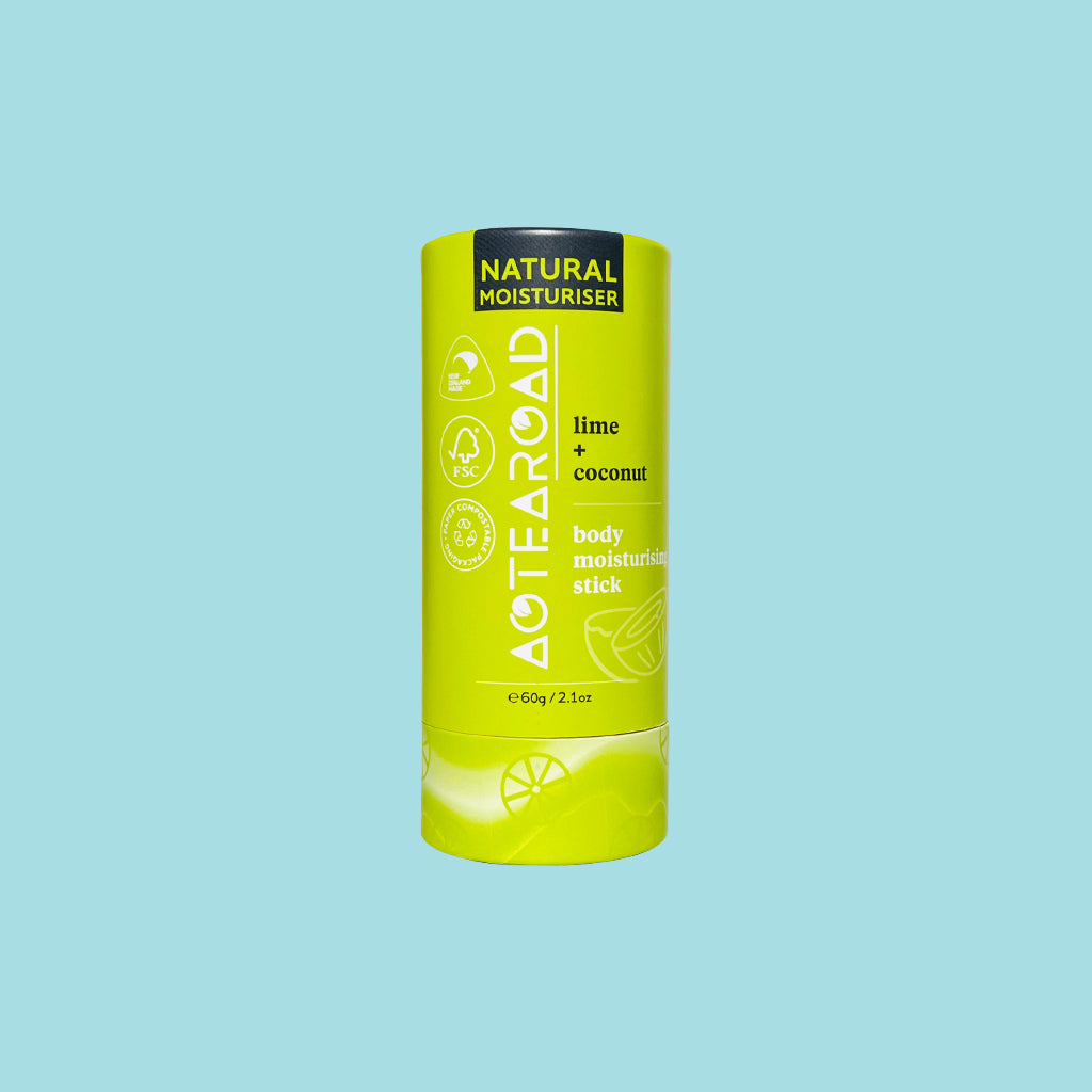 Aotearoad Natural Body Moisturiser - Lime + Coconut