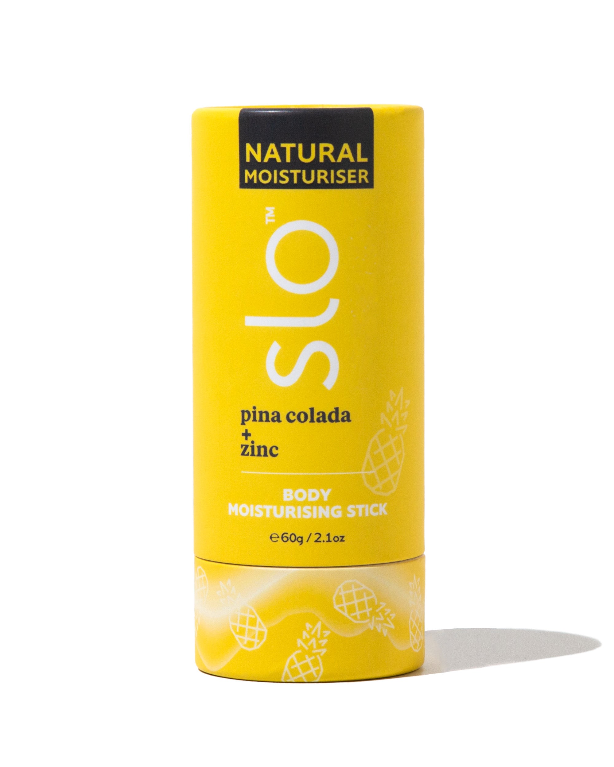 Natural Body Moisturizer - Pina Colada + Zinc