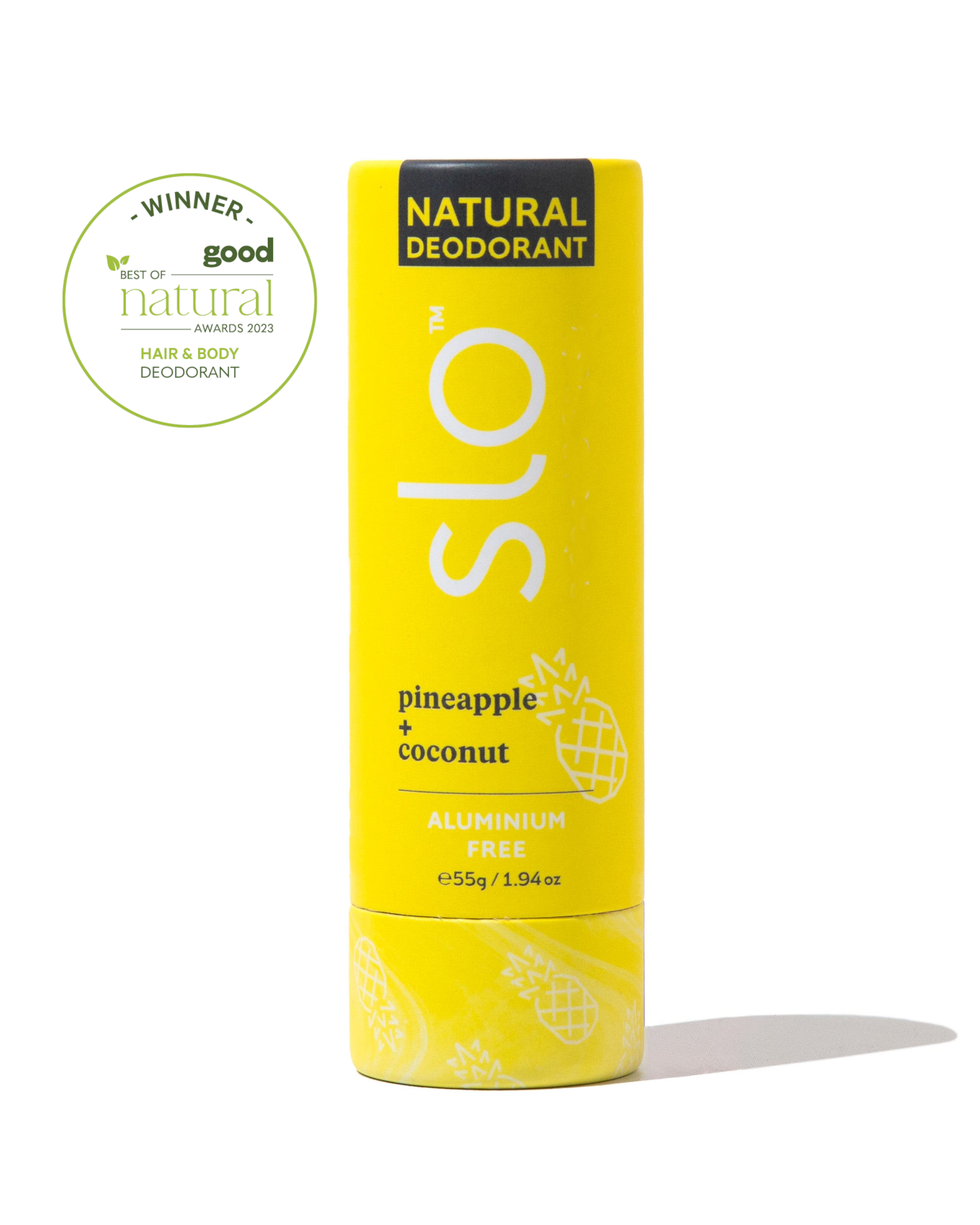 Natural Deodorant - Pineapple + Coconut