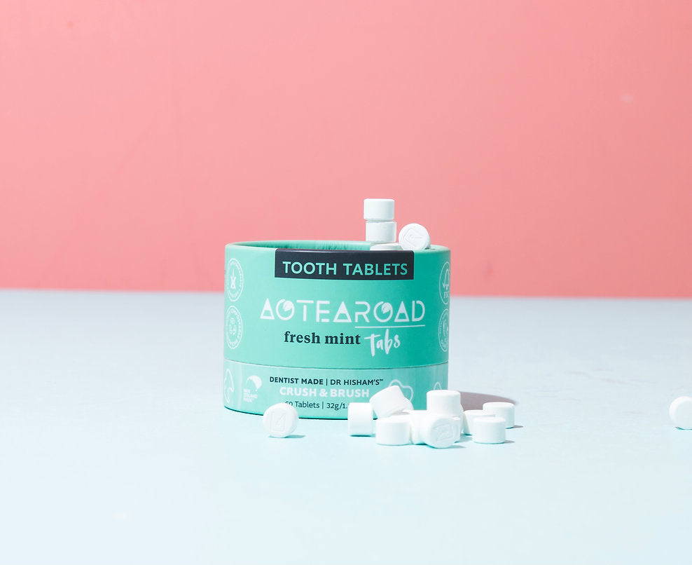 Aotearoad Tooth Tablets - Fresh Mint - On SALE