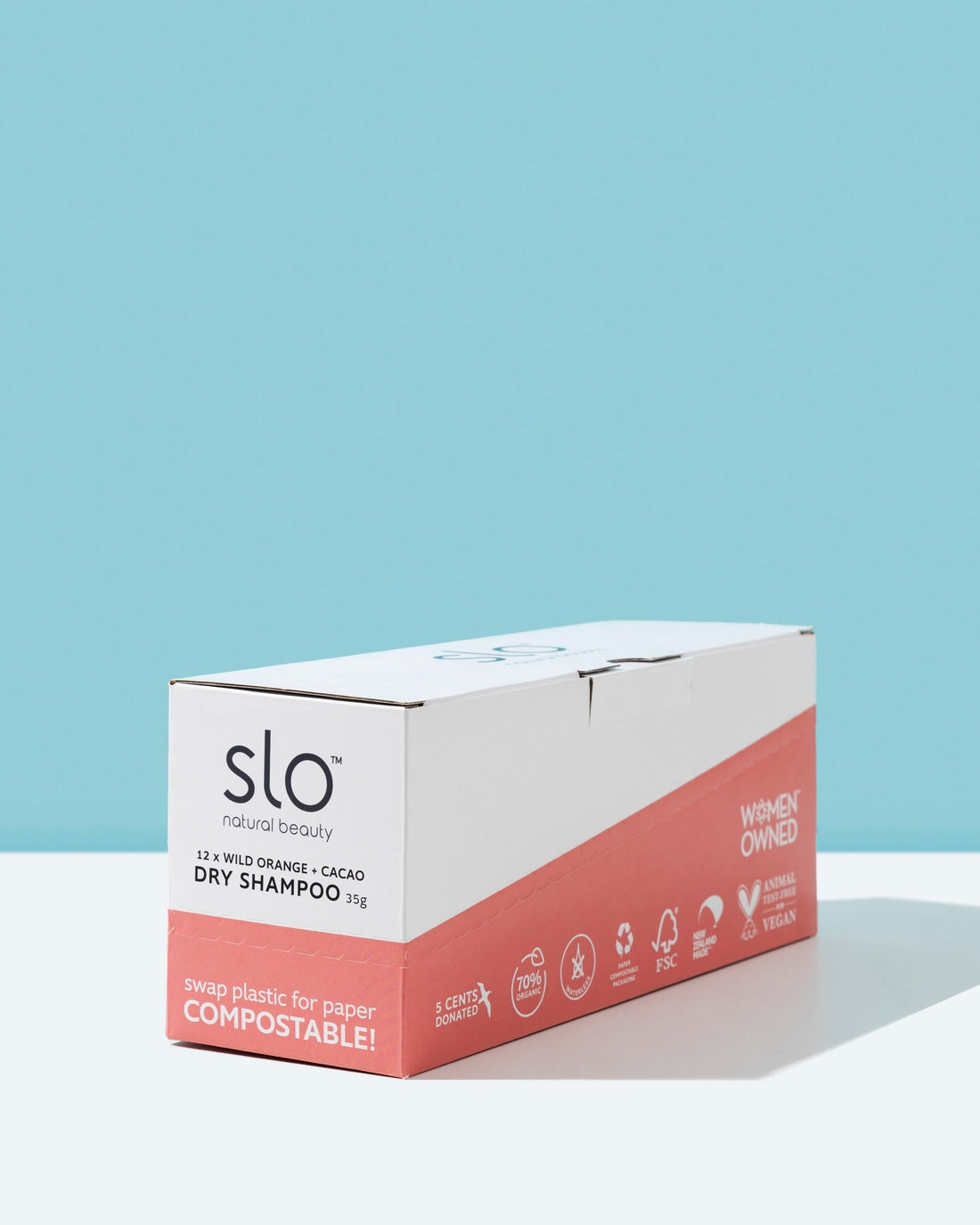 Natural Dry Shampoo - Box of Dark Hair Type